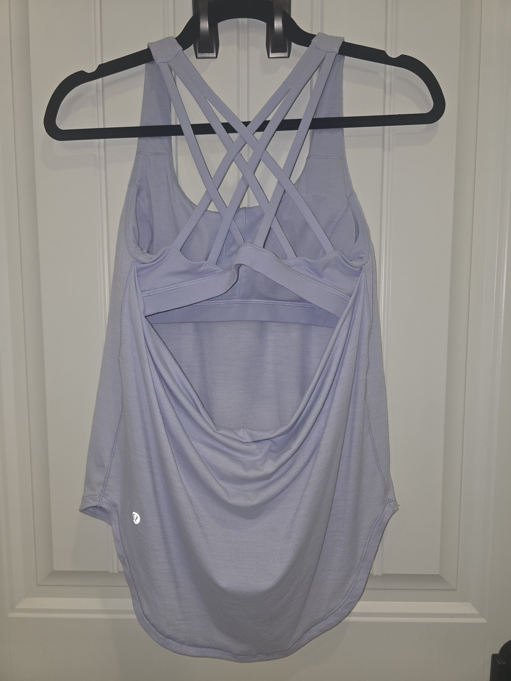 Lululemon Lighten Up Tank in Pale Lilac/Lavender
